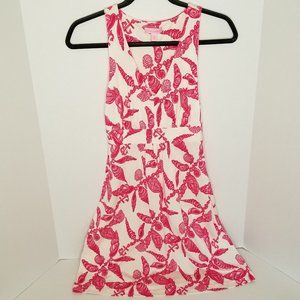 Lilly Pulitzer Hotty Pink Fallin in Love Patty Dress, Size XS